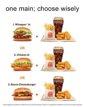 Image post by @burgerking on Instagram