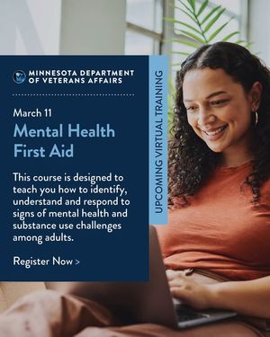 Image post by @MinnesotaDepartmentOfVeteransAffairs on Facebook
