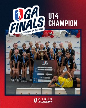 Image post by @girlsacademyleague on Instagram