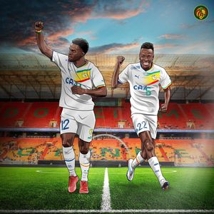 Image post by @footballsenegal on Instagram