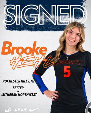 Image post by @hopecollegevolleyball on Facebook