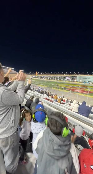 Video post by @LVMotorSpeedway on Facebook