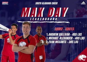 Image post by @southalabama.cheerleading on Facebook