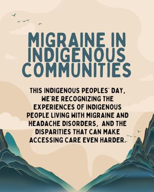 Image post by @milesformigraine on Instagram