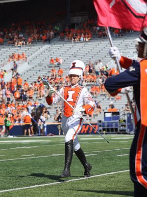 Image post by @marchingillini on Instagram