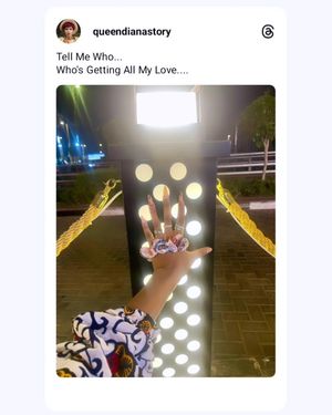 Image post by @queendianastory on Instagram