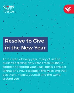 Image post by @givingtuesday on Instagram