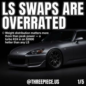 Image post by @threepiece.us on Instagram