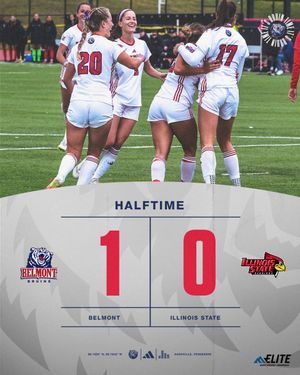 Image post by @BelmontWSoccer on Twitter