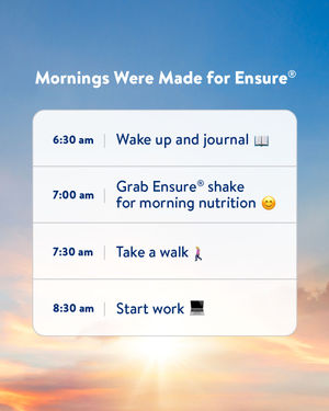 Image post by @ensure on Instagram