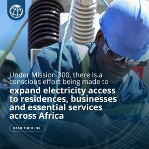 Image post by @WorldBank on Twitter