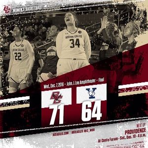 Image post by @bostoncollegewbb on Instagram