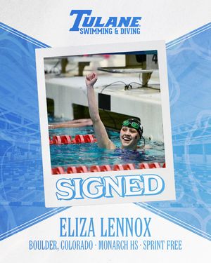 Image post by @tulaneswimdive on Instagram