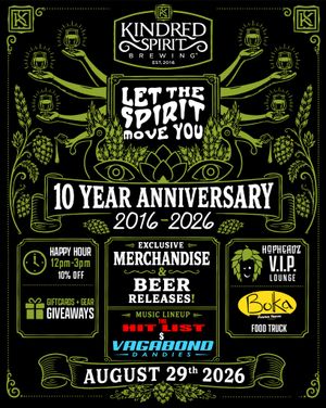 Image post by @kindredspiritbrewing on Instagram