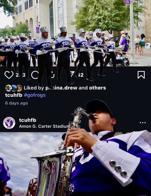 Image post by @tcuhfb on Instagram