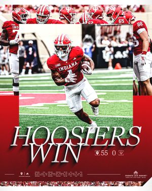 Image post by @indianafootball on Instagram