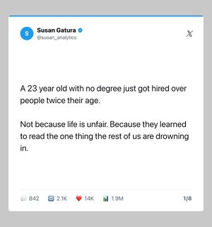 Image post by @susan_analytics on Instagram