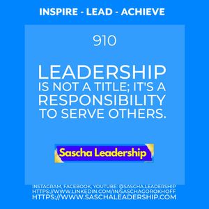 Image post by @sascha.leadership on Instagram