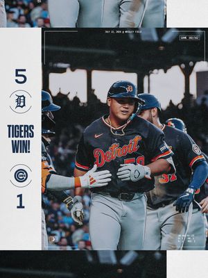 Image post by @tigers on Instagram
