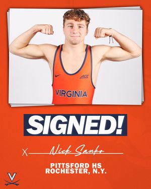 Image post by @UVAWrestling on Twitter