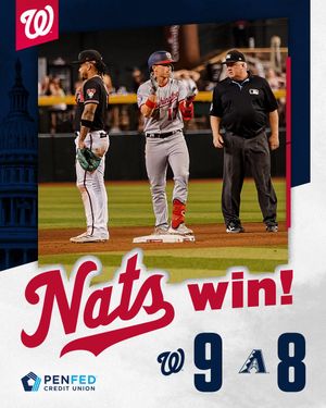 Image post by @Nationals on Twitter