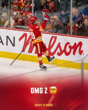 Image post by @nhlflames on Instagram