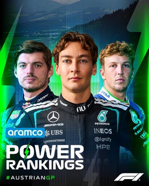 Image post by @f1 on Instagram