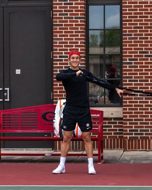 Image post by @UGAtennis on Twitter
