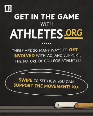Image post by @athletesorg on Instagram