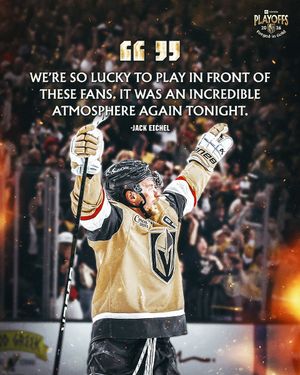 Image post by @GoldenKnights on Twitter