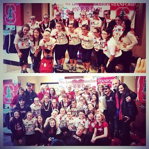 Image post by @stanfordgymnastics on Instagram