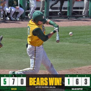 Image post by @baylorbaseball on Instagram