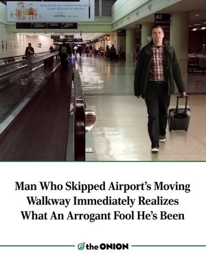 Image post by @theonion on Instagram