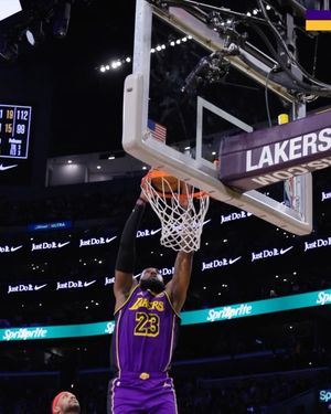 Image post by @lakers on Instagram