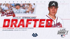 Image post by @SamfordBaseball on Twitter