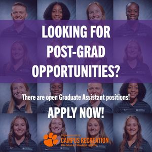 Image post by @clemsoncampusrec on Instagram