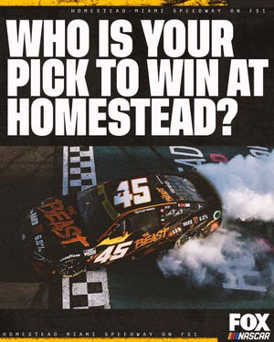 Image post by @nascaronfox on Instagram