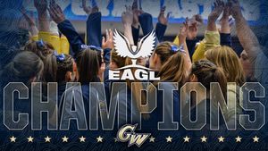 Image post by @GW_Gymnastics on Twitter
