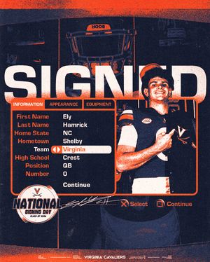 Image post by @uvafootball on Instagram