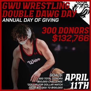 Image post by @gwuwrestling on Instagram