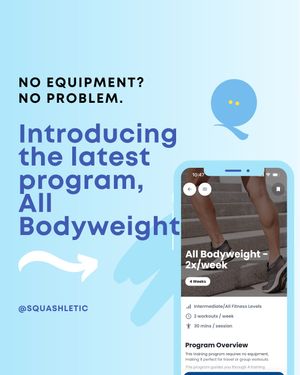 Image post by @squashletic on Instagram