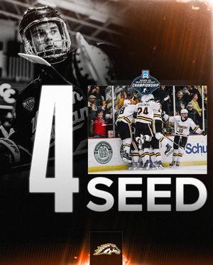 Image post by @ncaaicehockey on Instagram