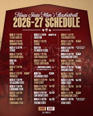 Image post by @txstatembb on Instagram