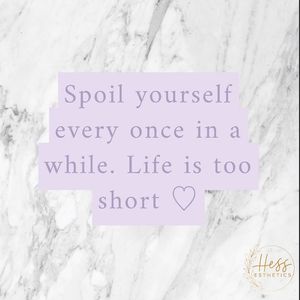 Image post by @HessBeautyBar on Facebook