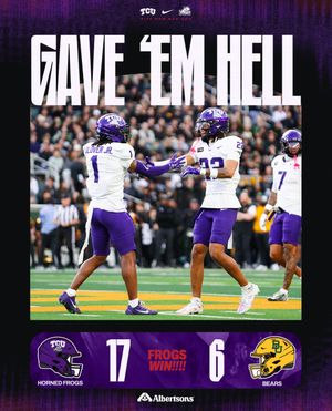 Image post by @tcufootball on Instagram