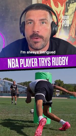 Video post by @The Rugby Pod on Facebook
