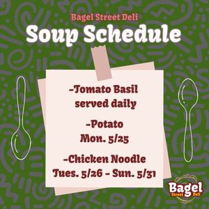 Image post by @bagelstreetdeli on Instagram