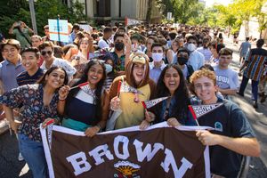 Image post by @BrownUniversity on Twitter