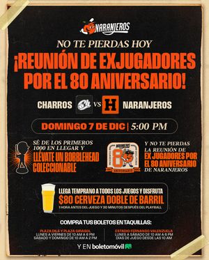 Image post by @clubnaranjeros on Instagram