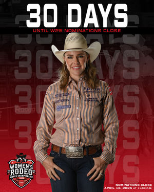 Image post by @womensrodeo on Instagram